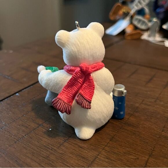 Hallmark Ornament 2008 Cold Day Warm Friends Snowball & Tuxedo #8 Hot Chocolate - Picture 3 of 4